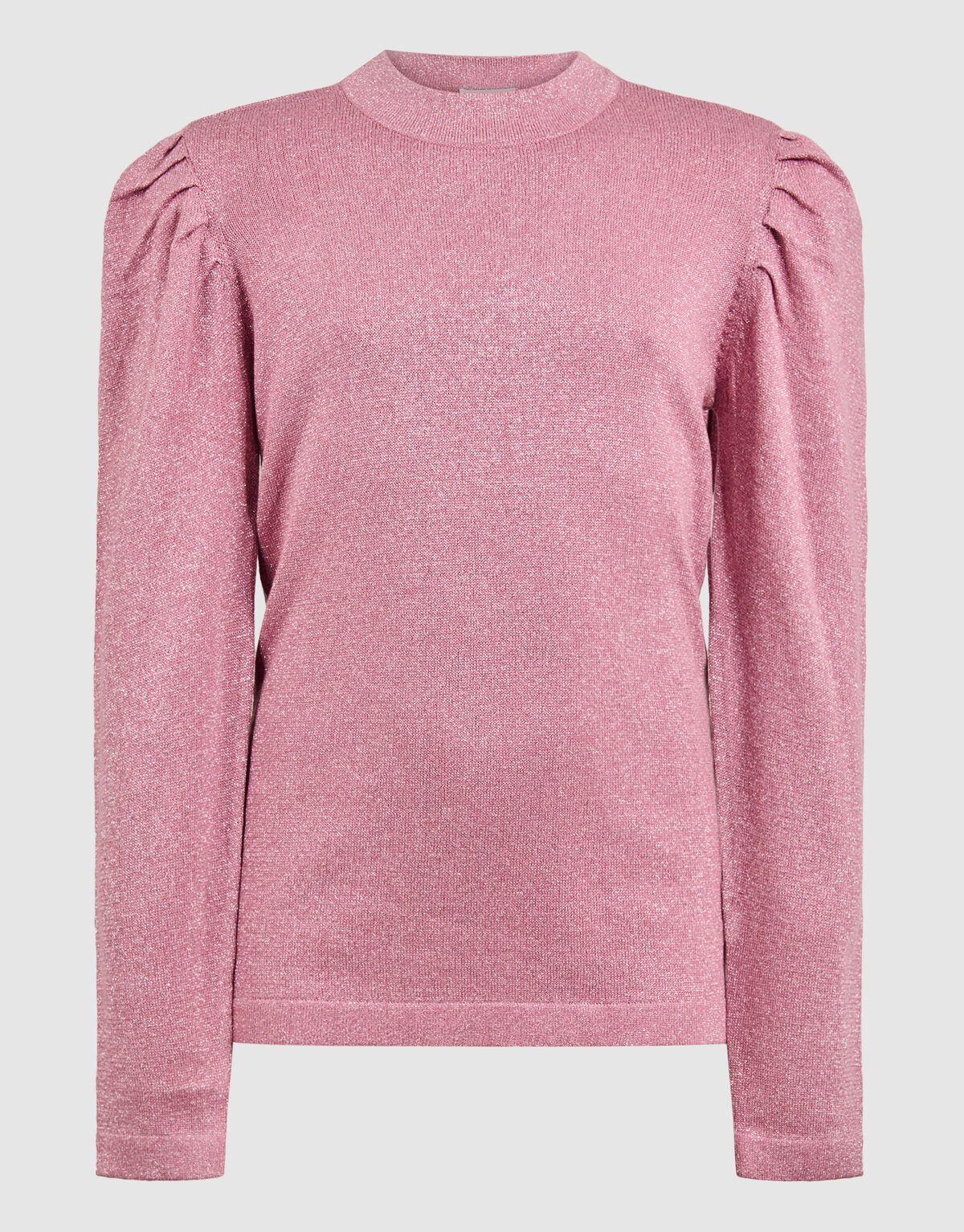 Glitzer-Longsleeve-Top Rosa SHOEBY GIRLS