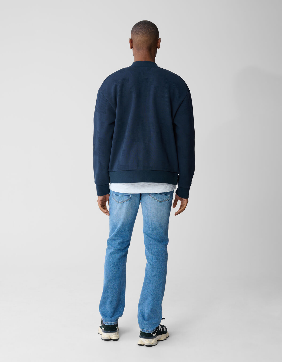 Straight Fit Jeans Mittelblau, L34 SHOEBY MEN