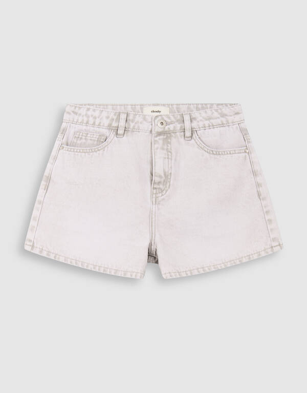 Basic Denim-Shorts Hellgrau SHOEBY GIRLS