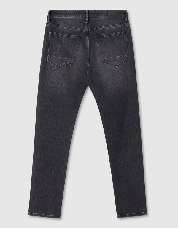 Gewaschene Straight Jeans Schwarz L32 SHOEBY MEN