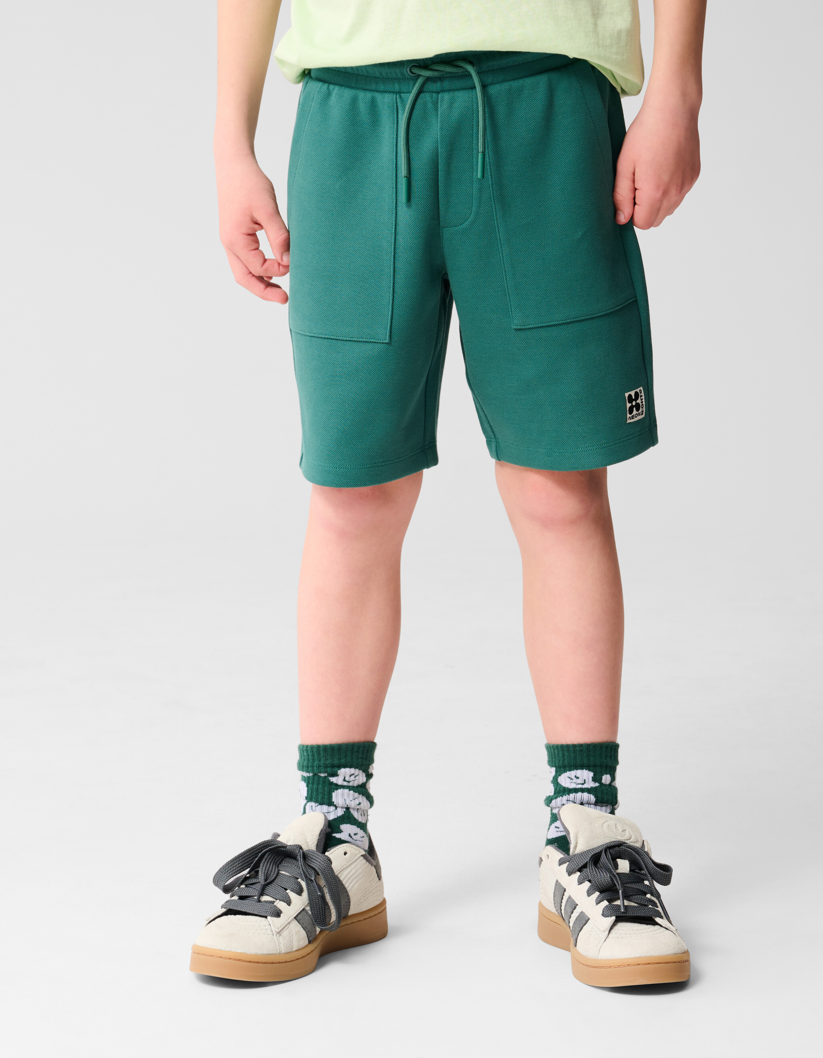 Pique Short Grün SHOEBY BOYS