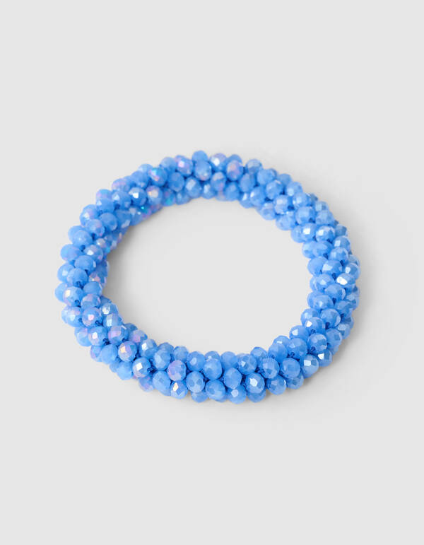 Perlenhaargummi Hellblau SHOEBY ACCESSOIRES