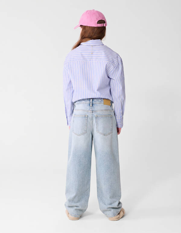 Jeans in lockerer Passform Hellblau SHOEBY GIRLS