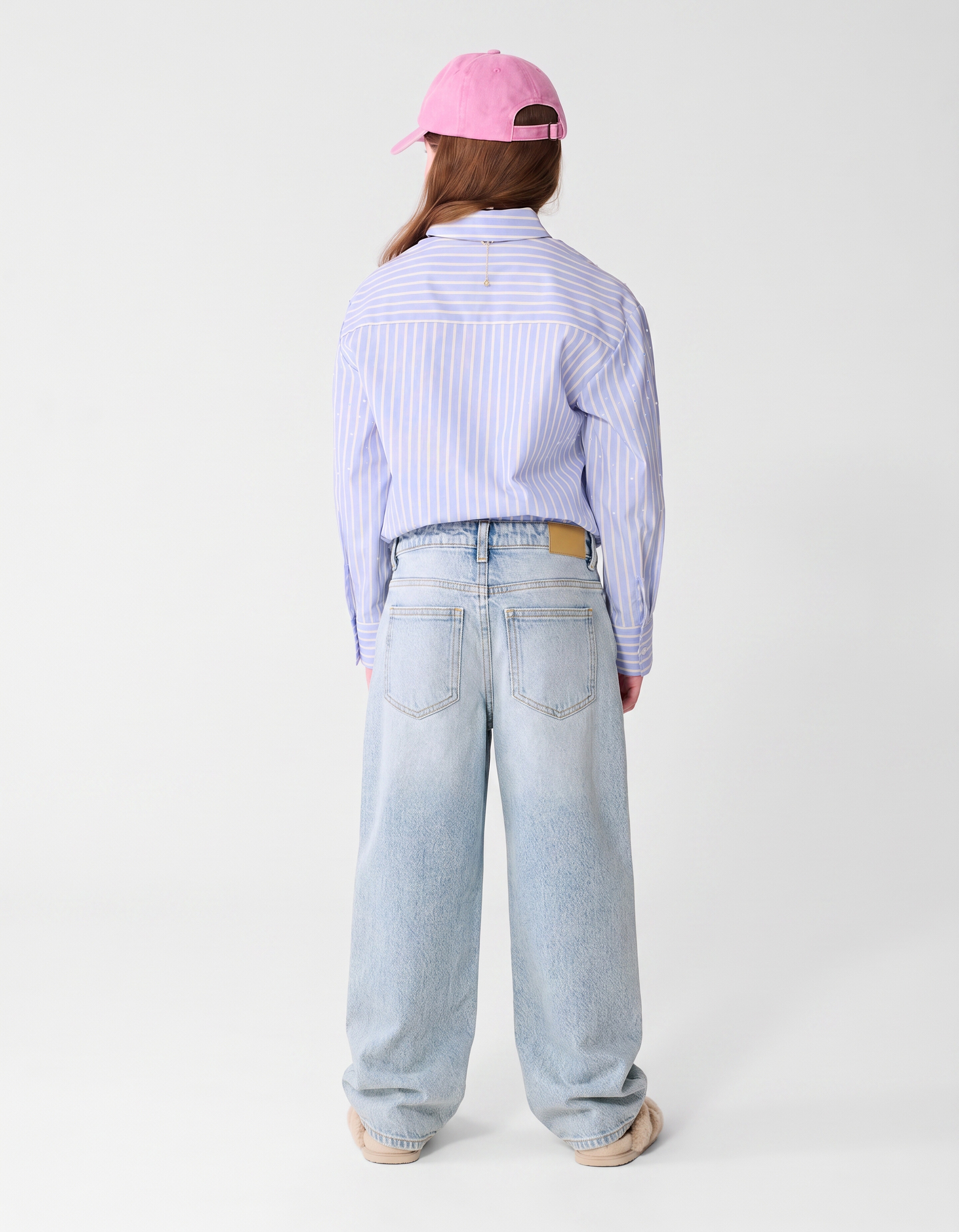 Jeans in lockerer Passform Hellblau SHOEBY GIRLS