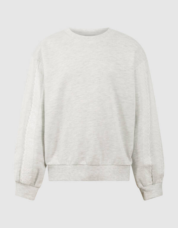 R&uuml;schenpullover Hellgrau SHOEBY GIRLS