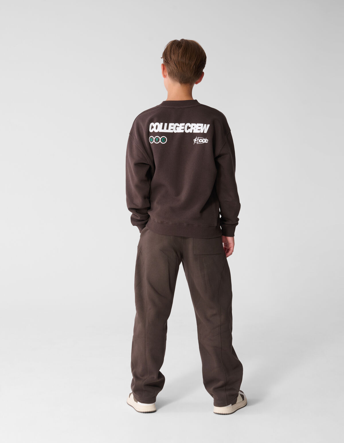 Barrel Jogger Fit Hose Braun SHOEBY BOYS