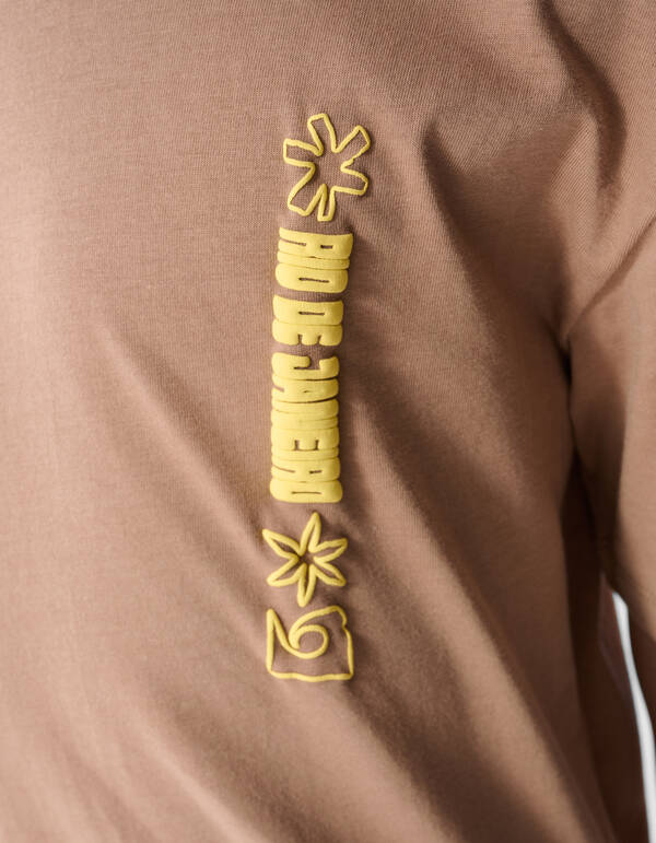 Holiday Artwork T-Shirt Hellbraun SHOEBY BOYS