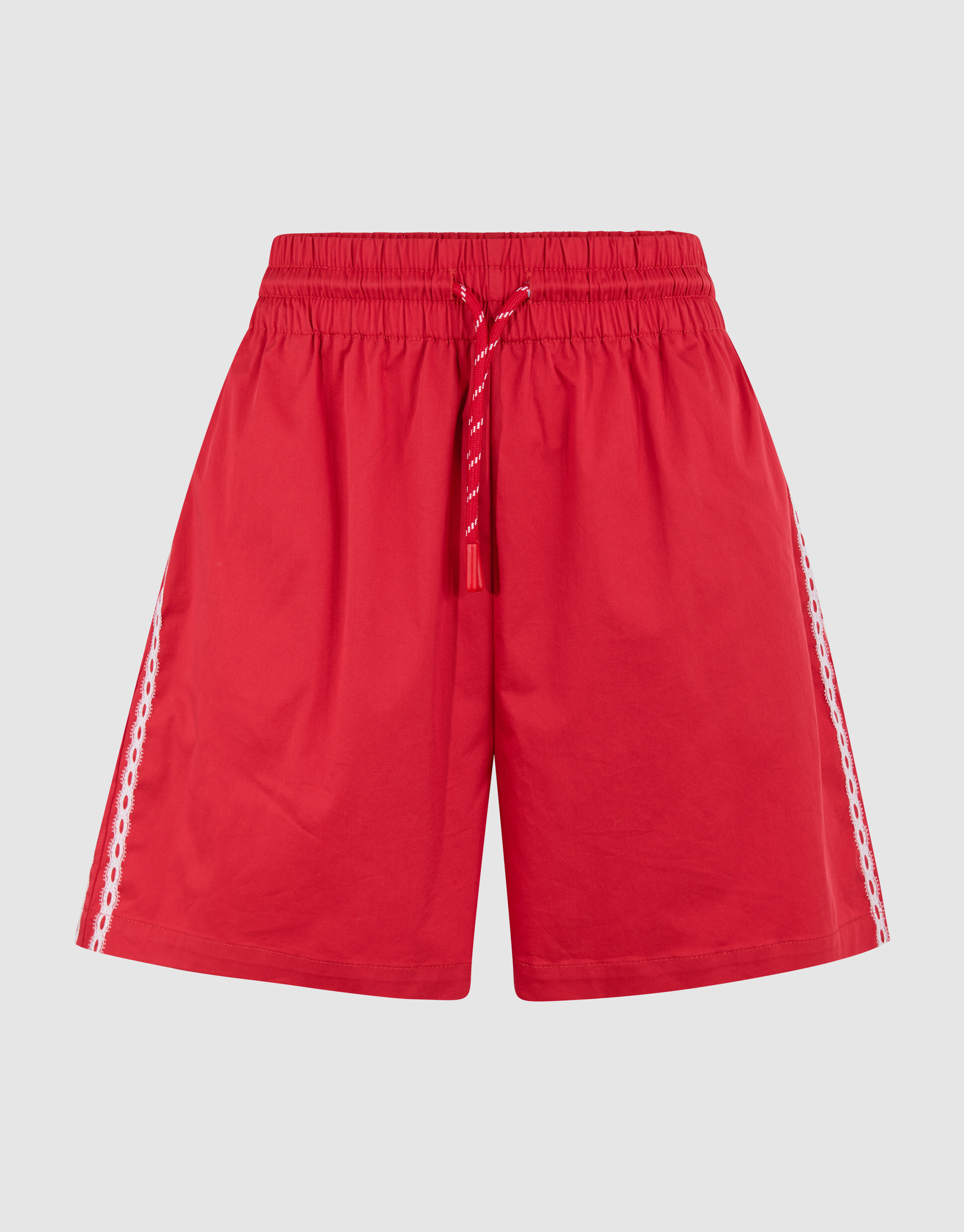 Sportliche Tape Short Rot SHOEBY WOMEN