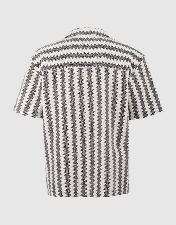 Gewebtes Overshirt Schwarz SHOEBY MEN