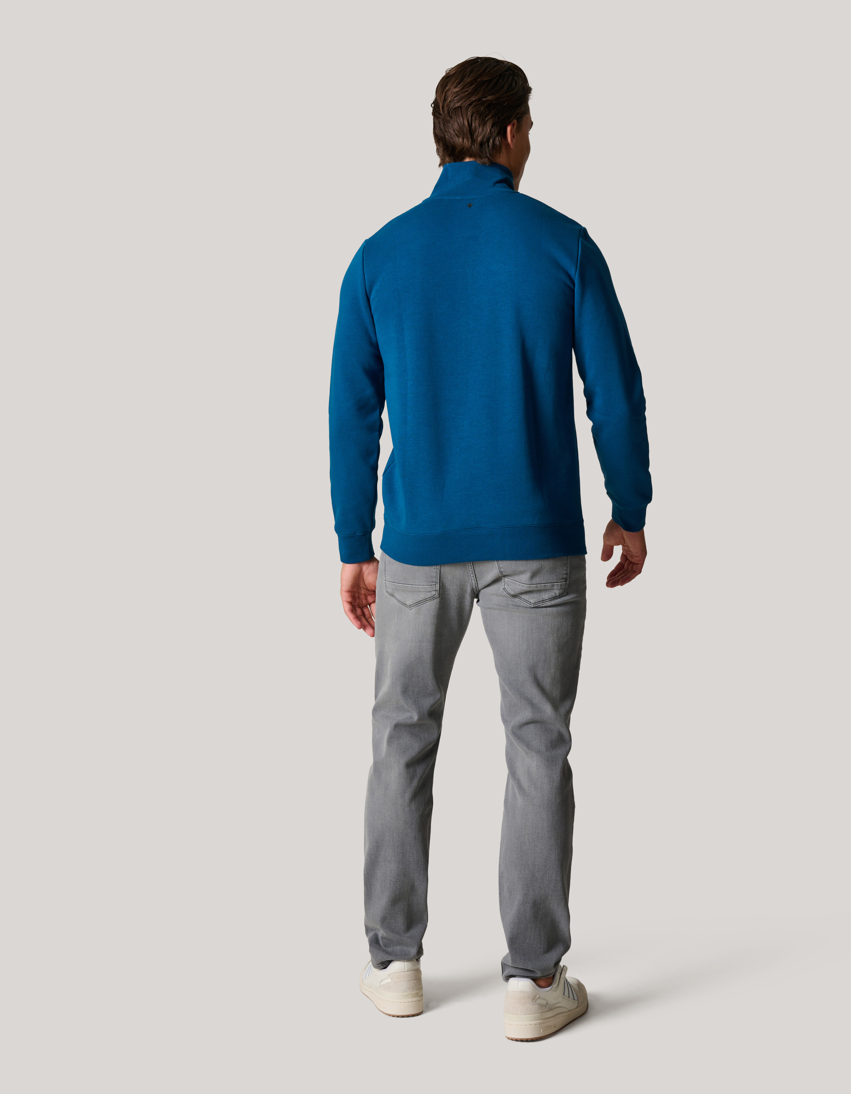 Pullover mit Reißverschluss Dunkelblau SHOEBY MEN