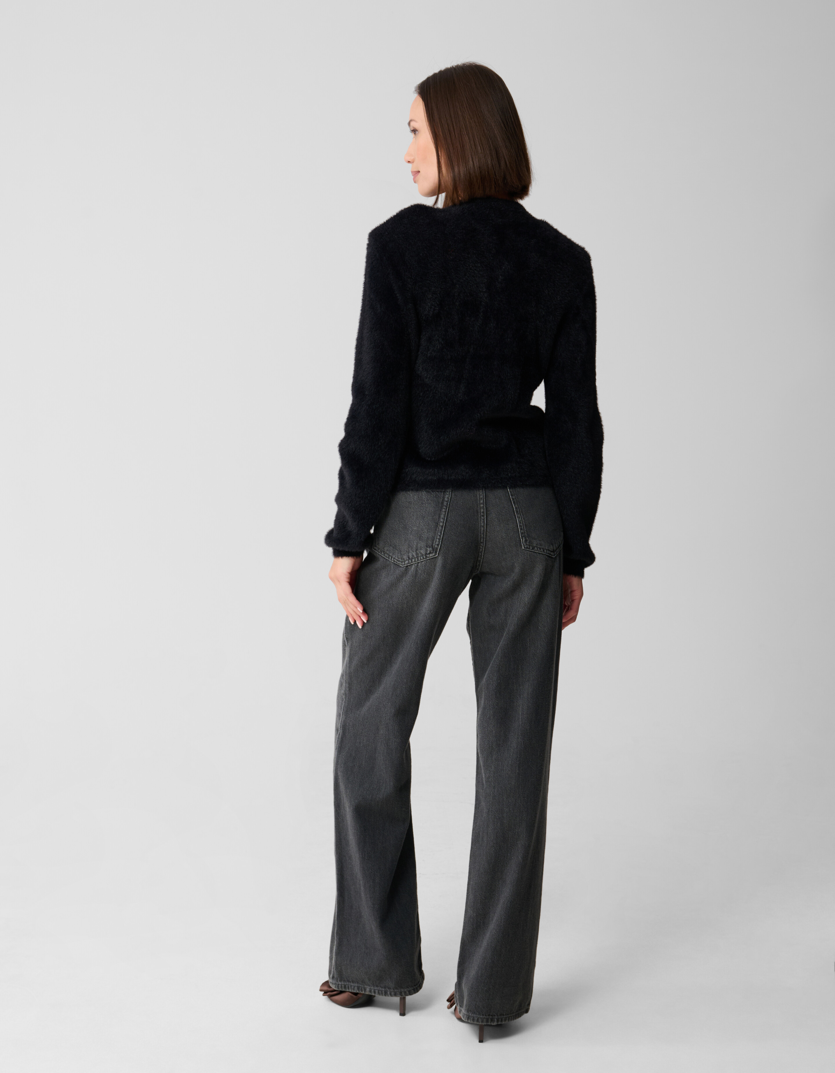 Weste mit großen Schultern, Schwarz SHOEBY WOMEN