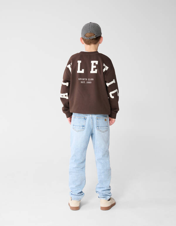 Tapered Fit Jeans gebleicht SHOEBY BOYS