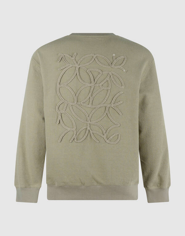 Embroidery Sweater Lichtgroen SHOEBY MEN