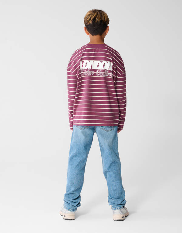 Gerade geschnittene Jeans in Blau SHOEBY BOYS