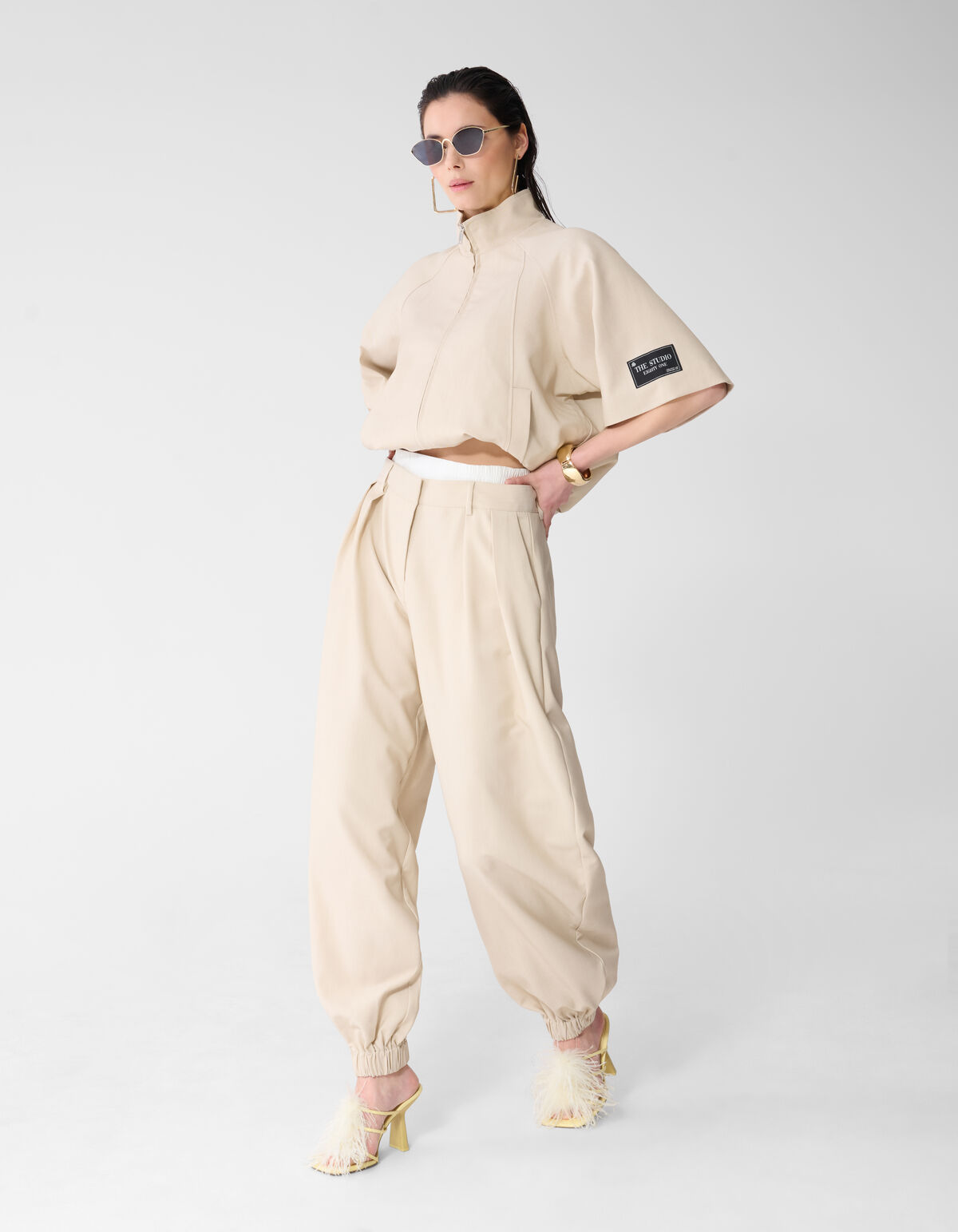 Sporty Hose Sand SHOEBY WOMEN