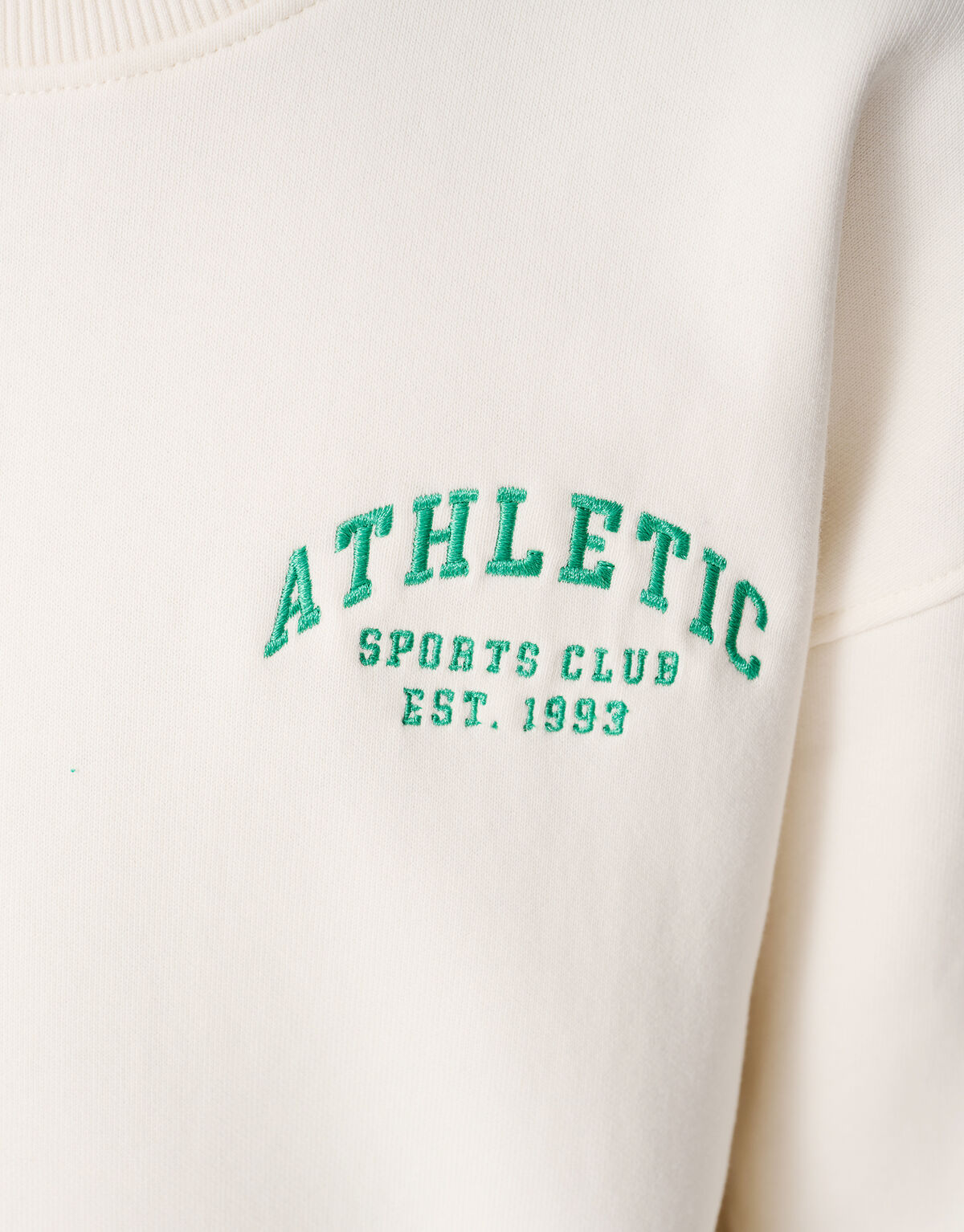 Athletic Artwork Pullover Off White SHOEBY BOYS