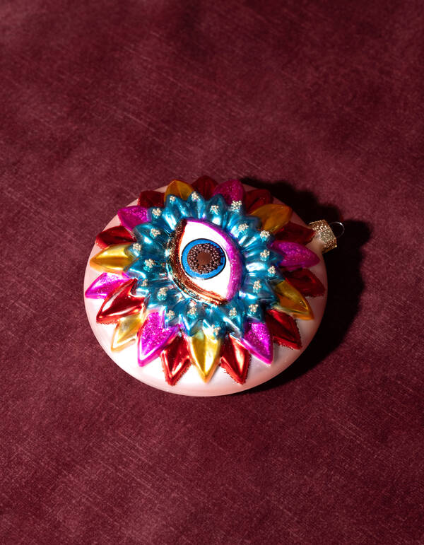 Blumenauge Kerstbal Multicolor By Fred SHOEBY ACCESSOIRES