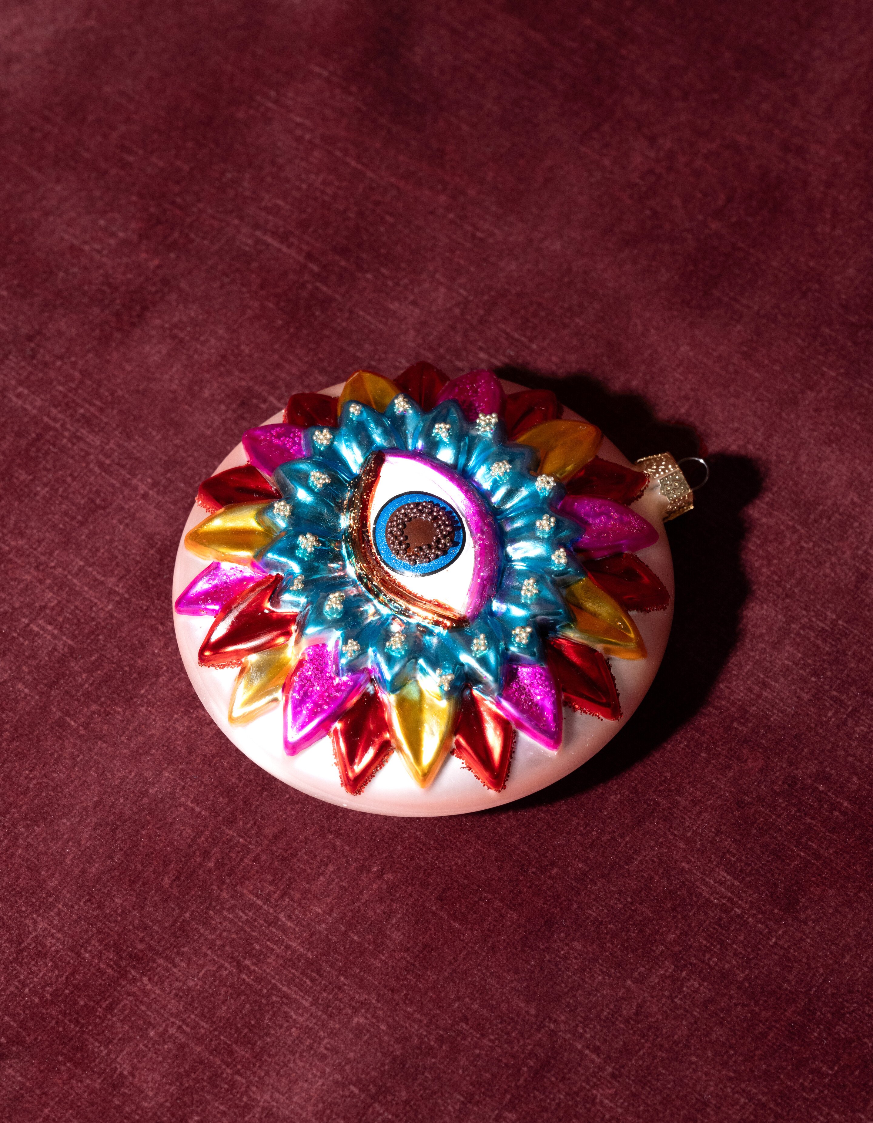 Blumenauge Kerstbal Multicolor By Fred SHOEBY ACCESSOIRES