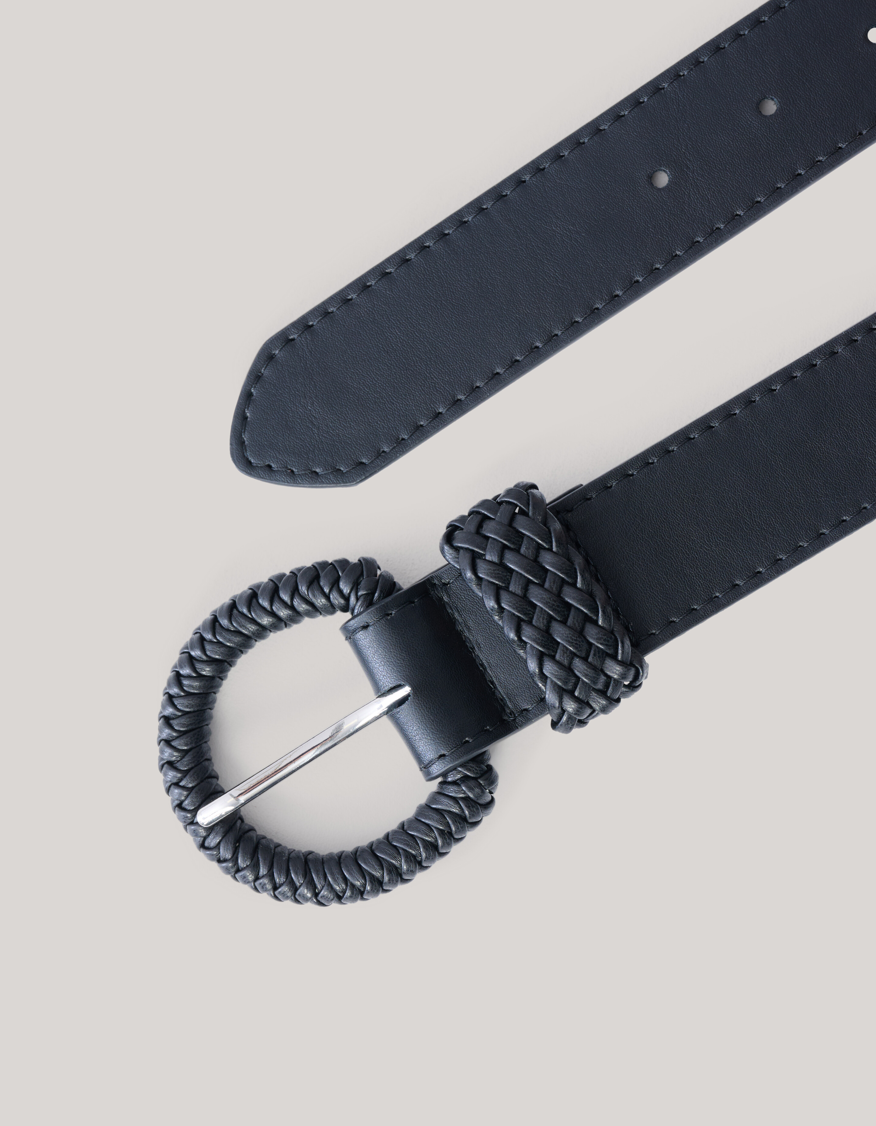 Flechtgürtel Schwarz SHOEBY ACCESSOIRES