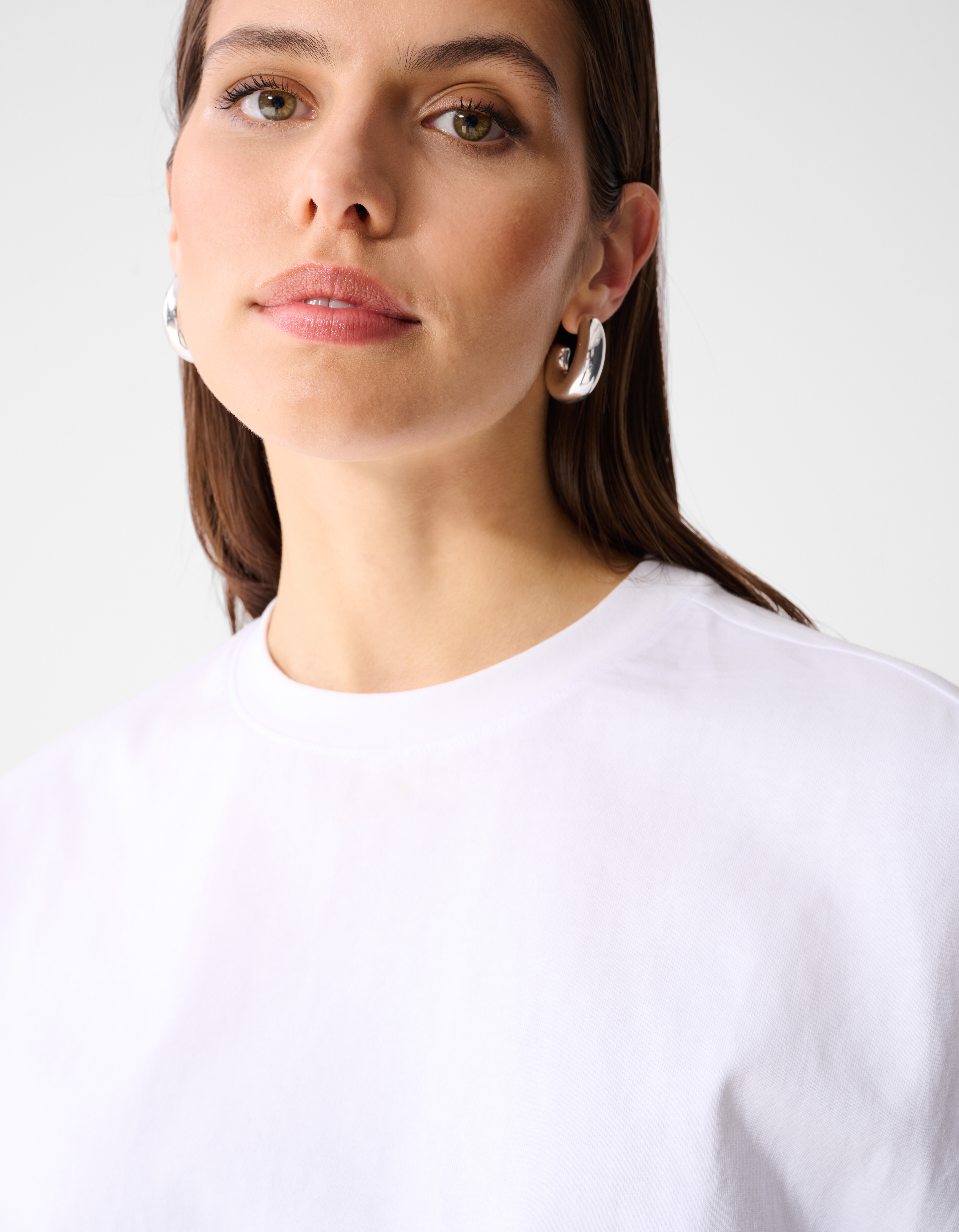 Big Sleeve T-Shirt Wei&szlig; von Monica SHOEBY WOMEN