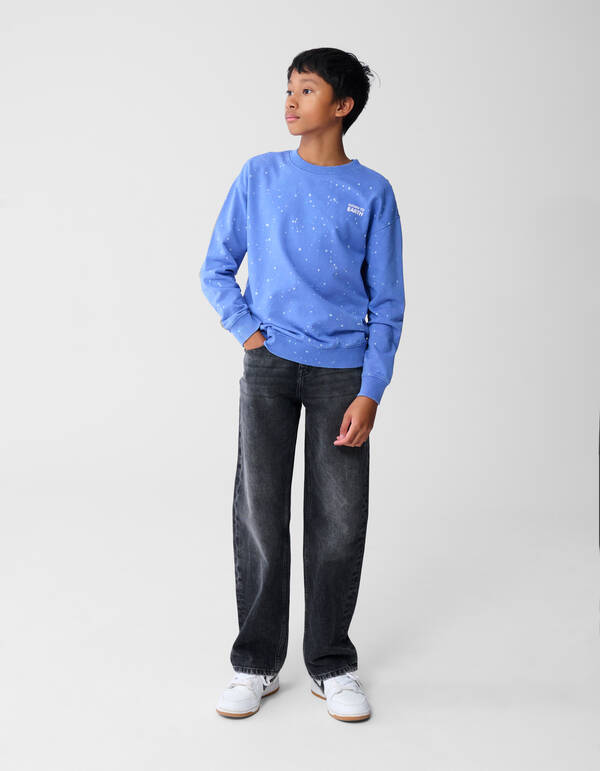 F&auml;rbepullover Hellviolett SHOEBY BOYS