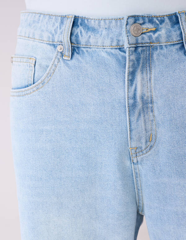 Baggy Fit Jeans Gebleicht L34 SHOEBY MEN