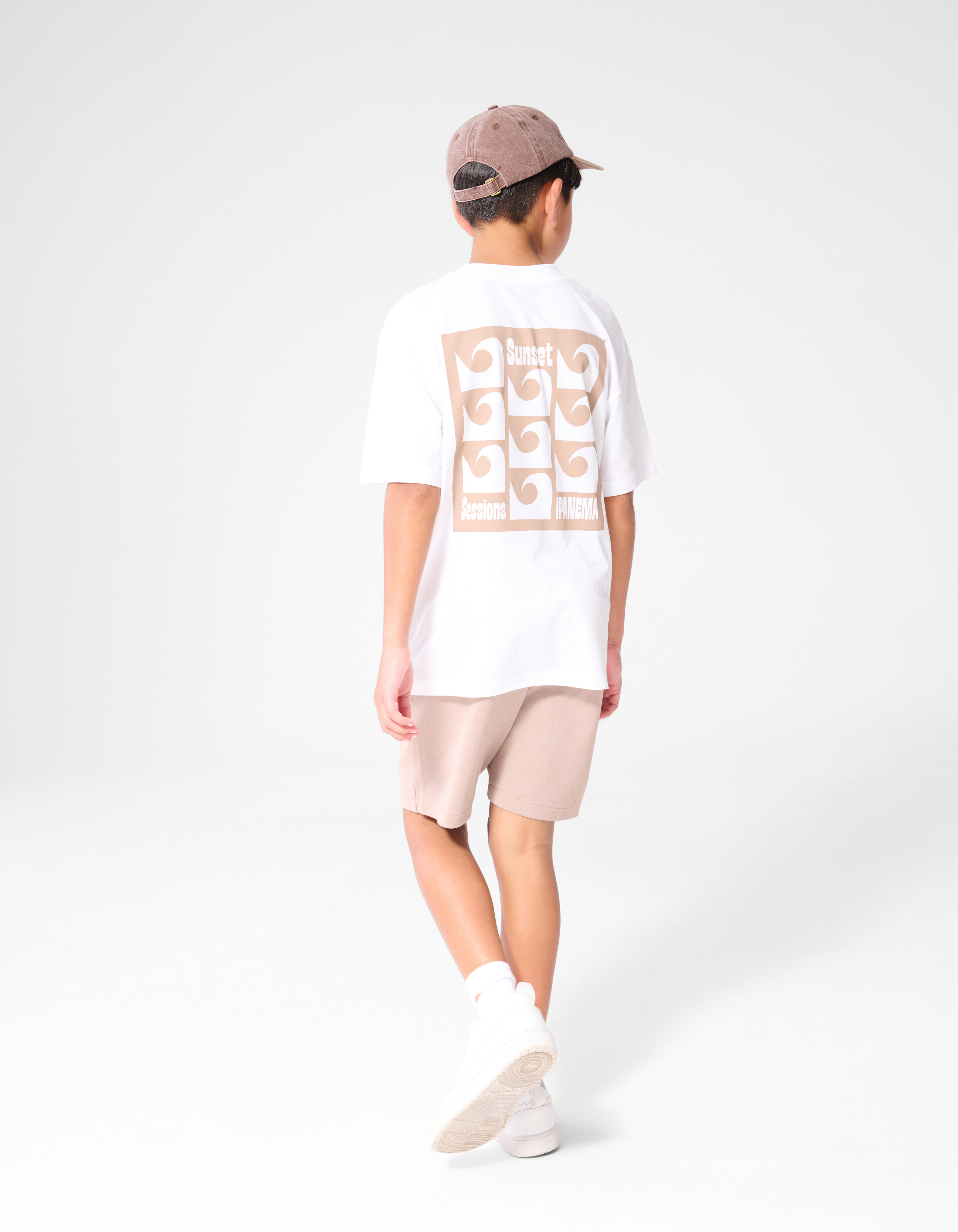 Sunset Artwork T-Shirt Wei&szlig; SHOEBY BOYS