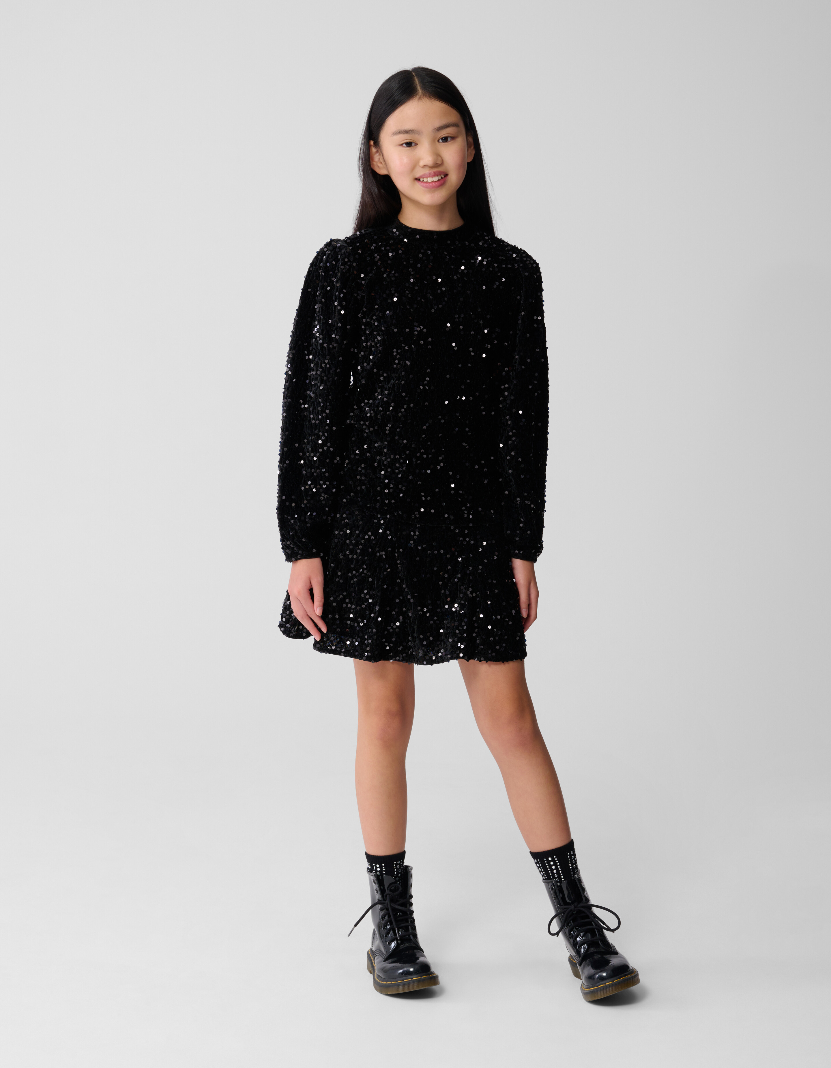 Sequin Minirock Schwarz SHOEBY GIRLS