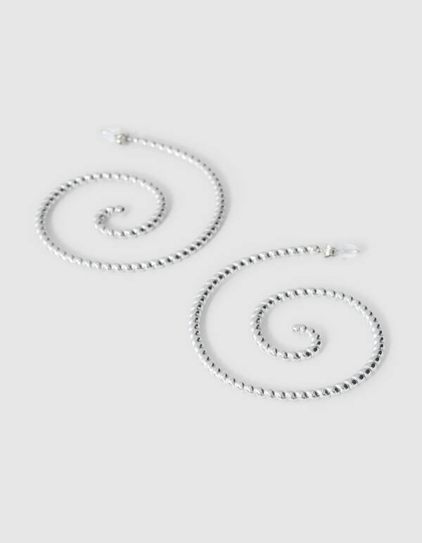 Spiralohrringe Silber SHOEBY ACCESSOIRES