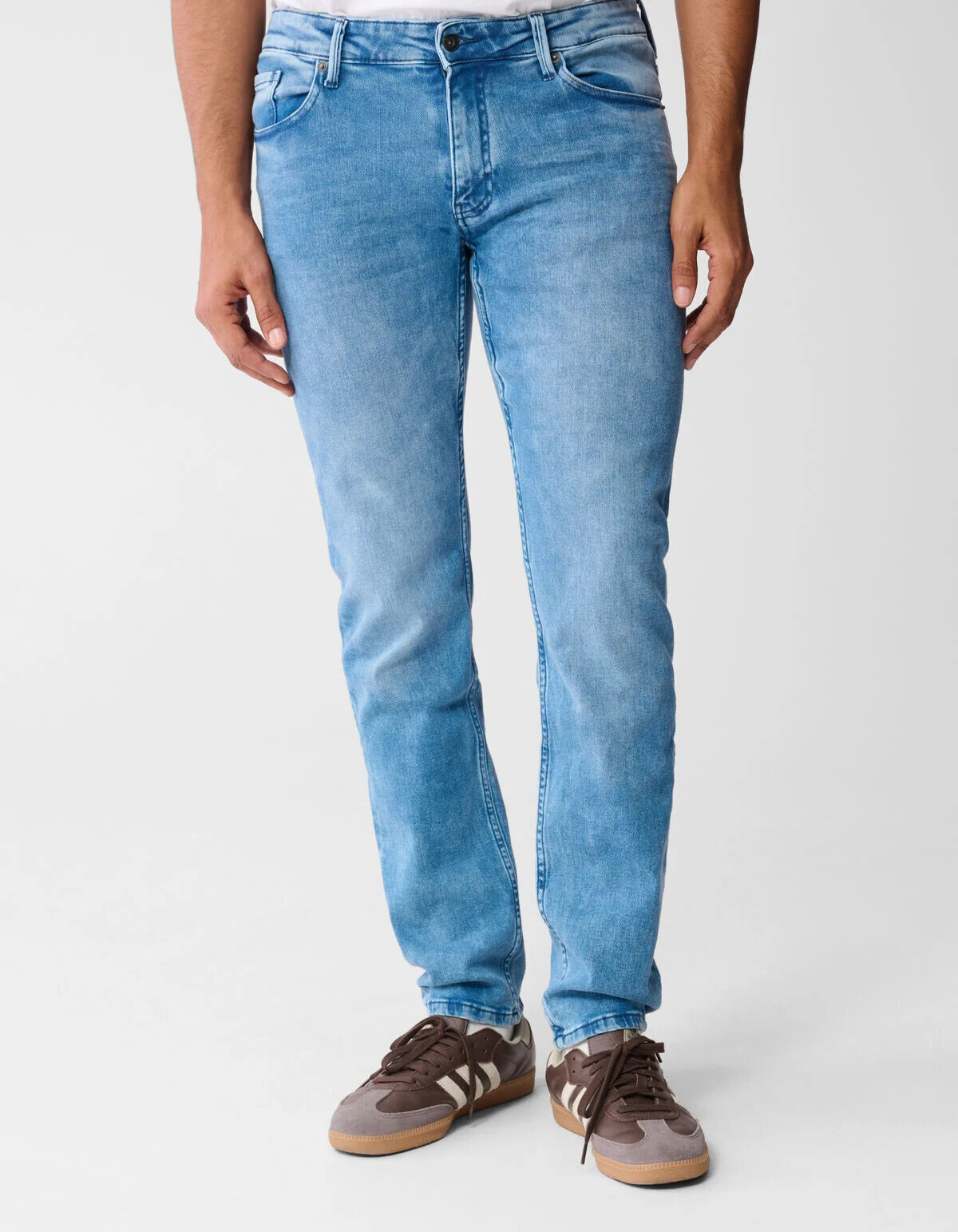 Slim Fit Jog Jeans Mediumstone L32 SHOEBY MEN