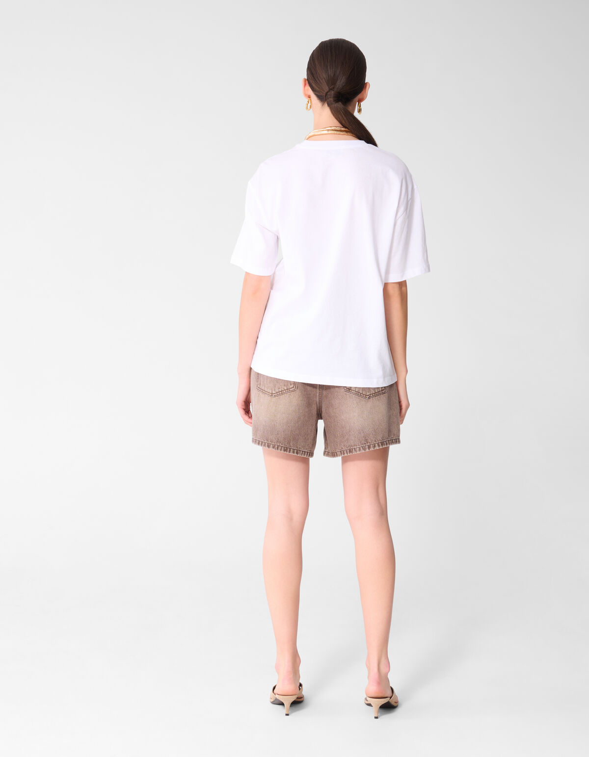 Granada Artwork T-Shirt Wei&szlig; SHOEBY WOMEN