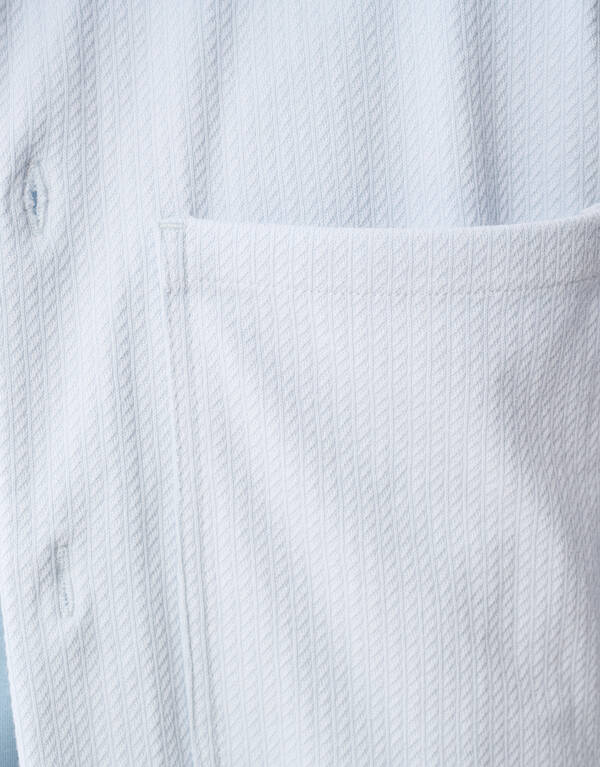 Strukturiertes Overshirt Hellblau SHOEBY MEN