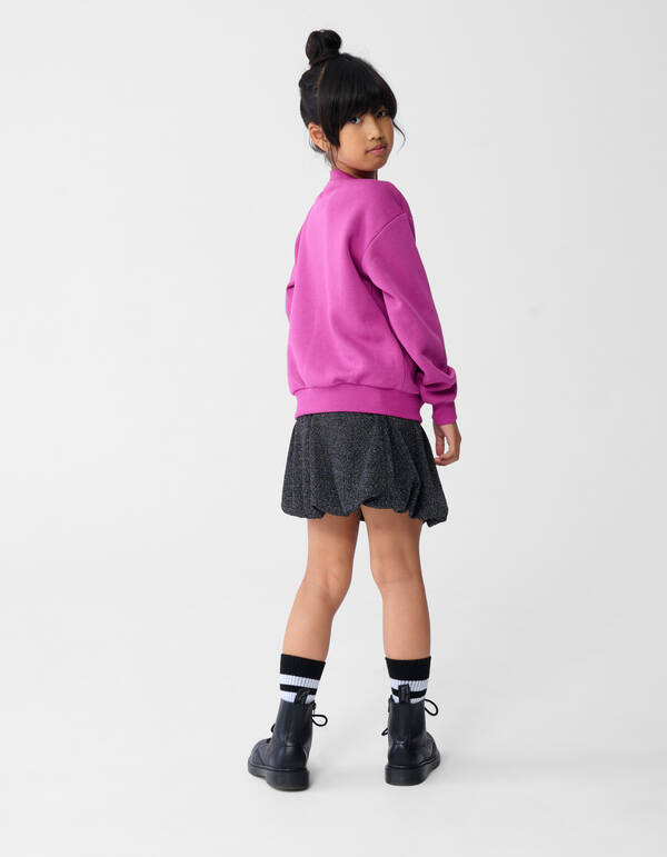 Two Way Paillettenpullover Roze SHOEBY GIRLS