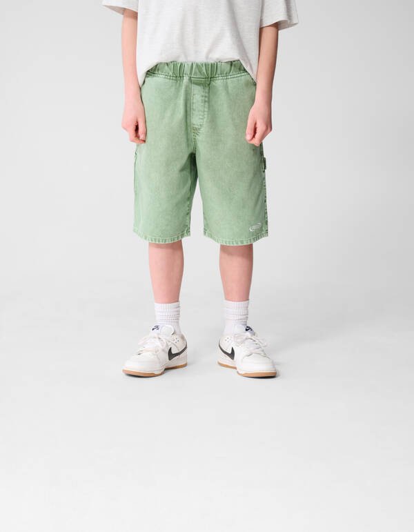 Gebrauchter Tischler Kurz Hellgr&uuml;n SHOEBY BOYS