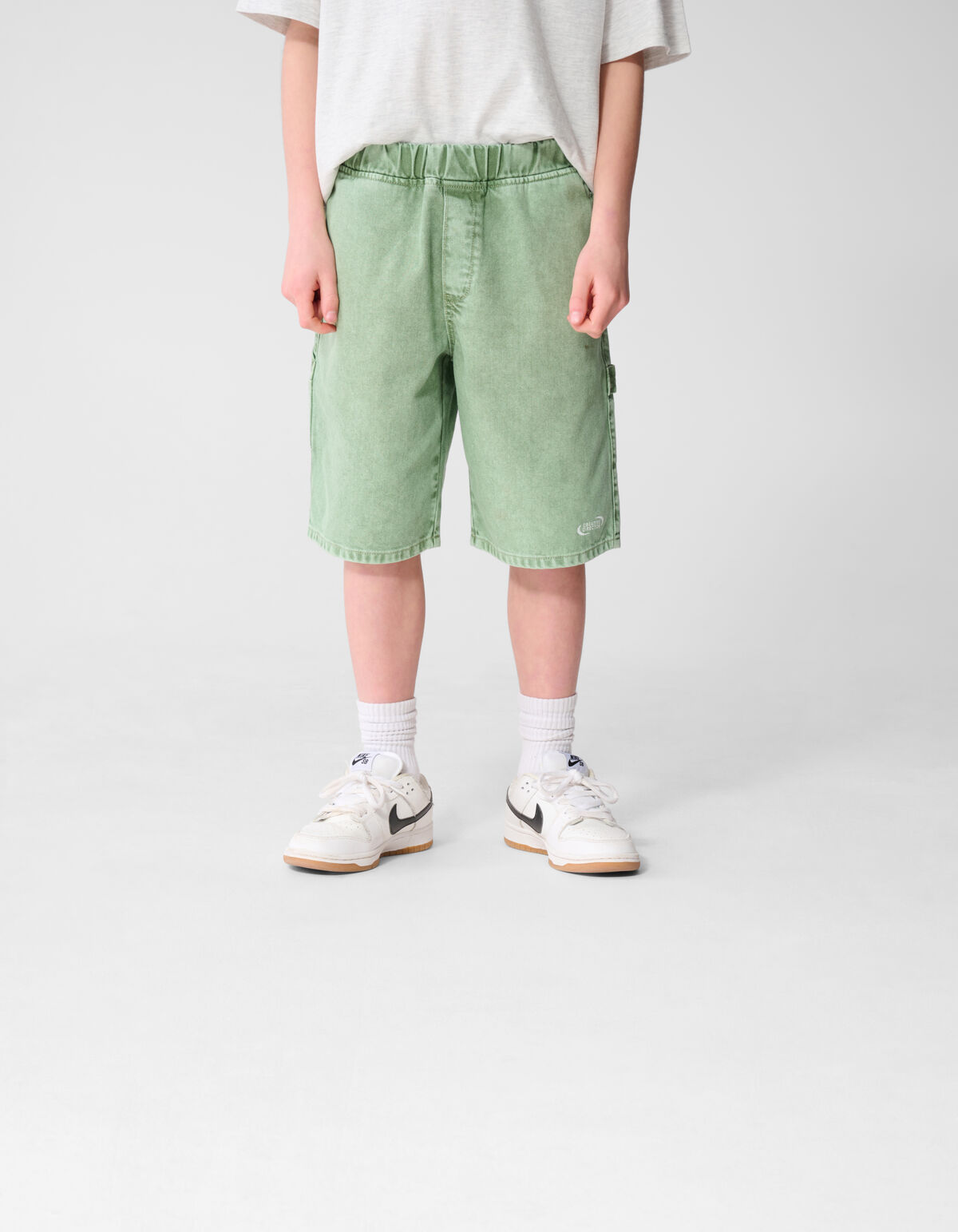 Gebrauchter Tischler Kurz Hellgr&uuml;n SHOEBY BOYS