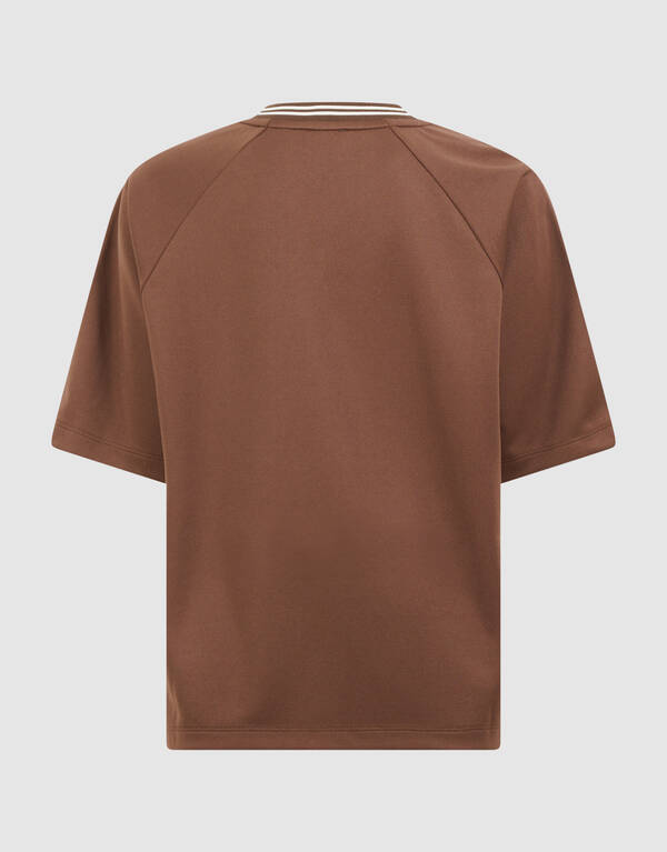 Seoul Baseball T-Shirt Braun SHOEBY GIRLS