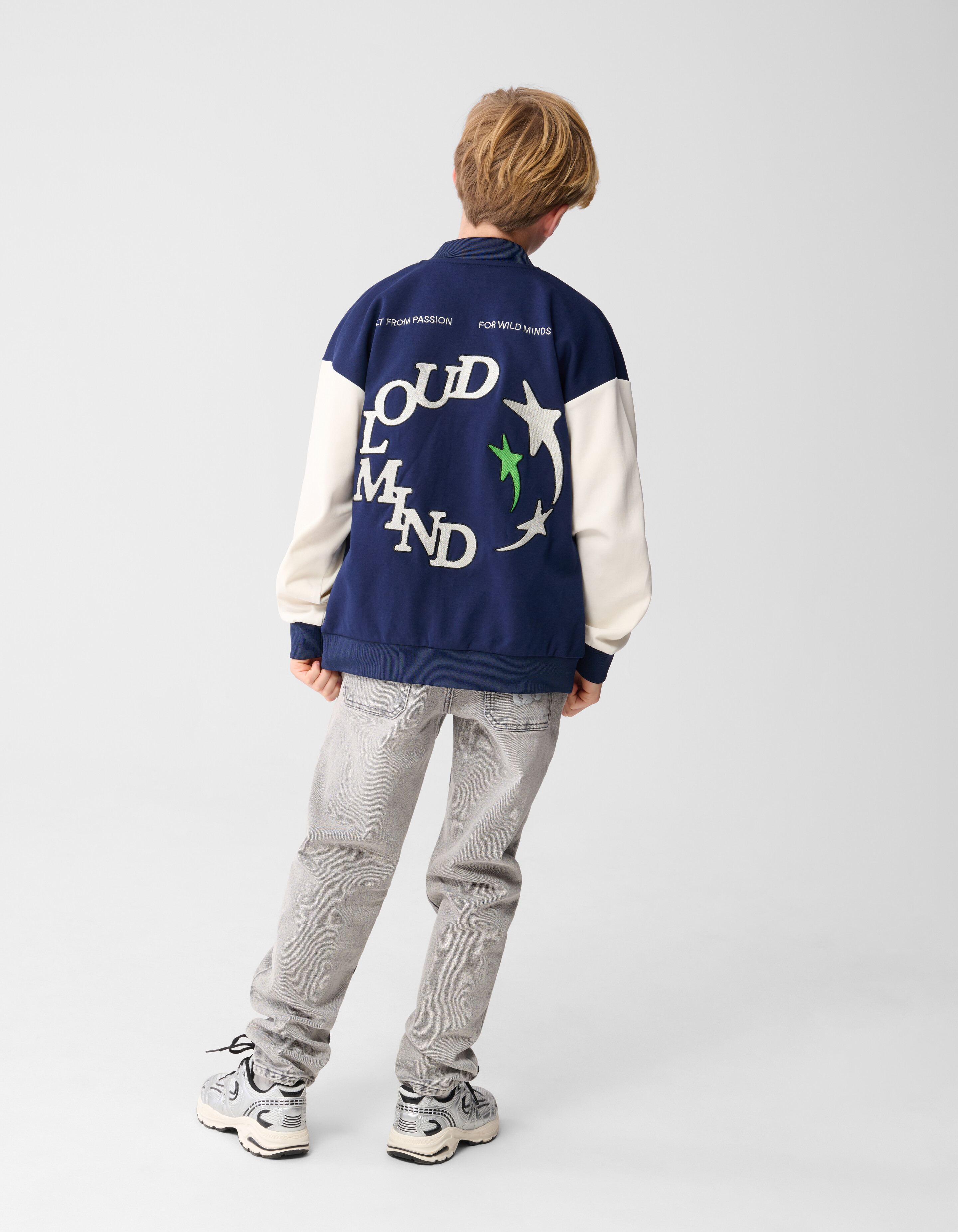 Straight-Fit-Jeans Grau SHOEBY BOYS