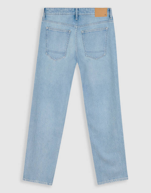 Straight Fit Jeans Gebleicht L34 SHOEBY MEN