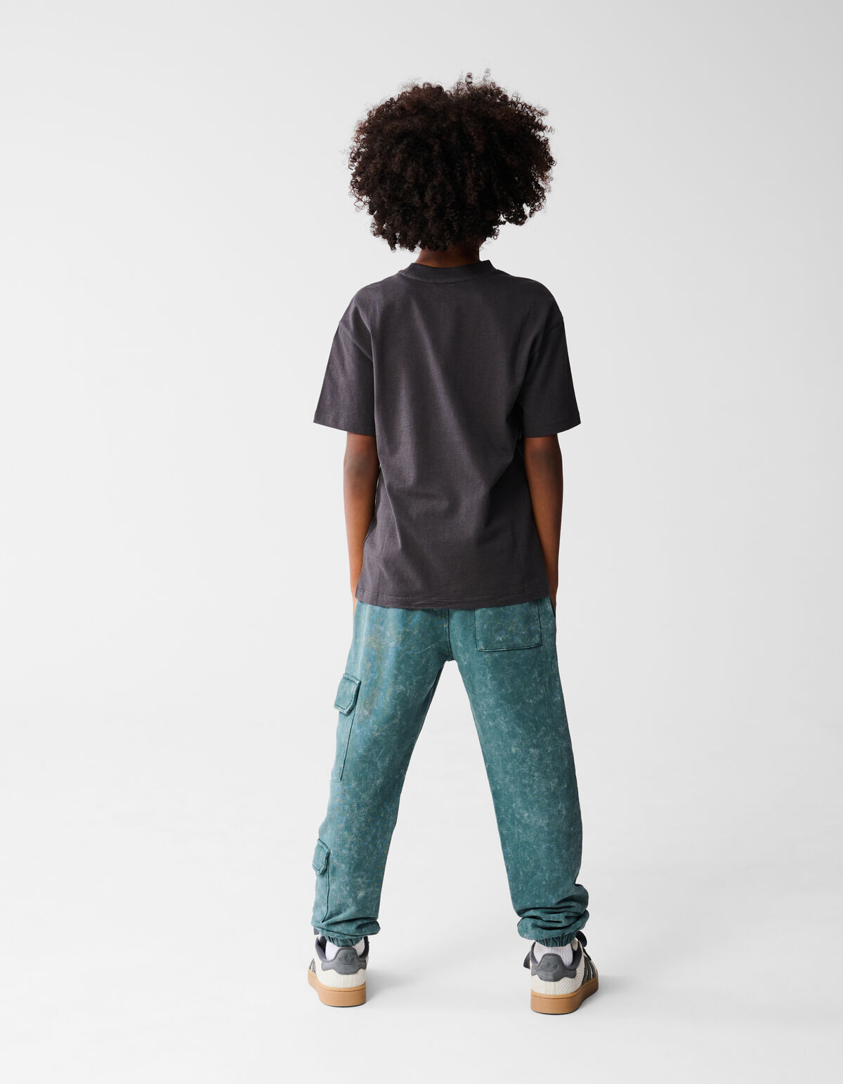 Gewaschene Cargohose Dunkelblau SHOEBY BOYS