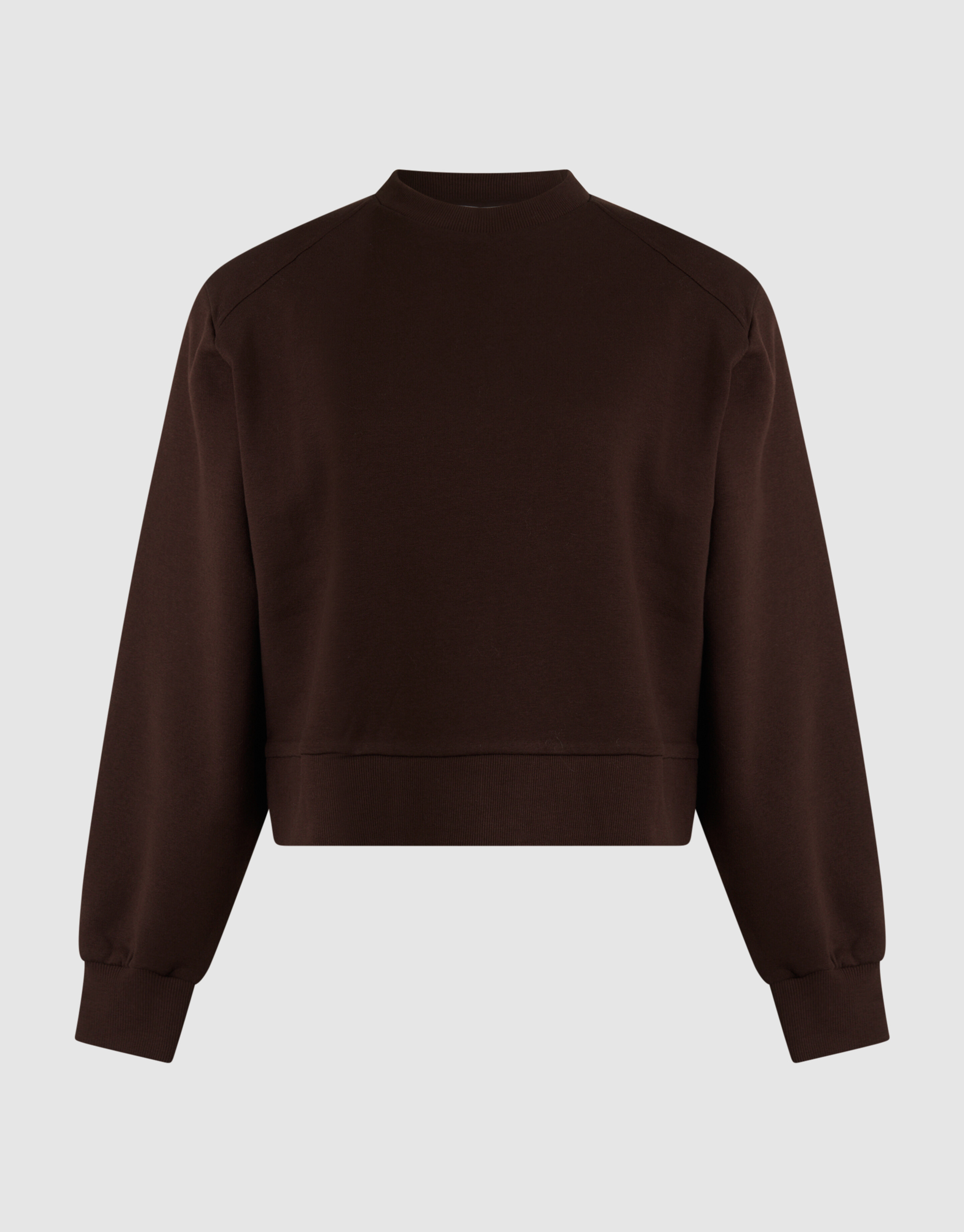 Pullover mit gro&szlig;en Schultern, Braun SHOEBY WOMEN