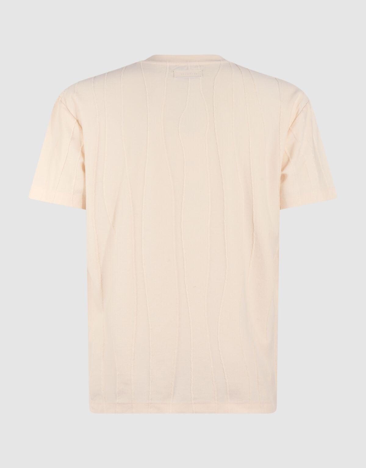 Wellenlinien T-Shirt Hellgelb SHOEBY MEN
