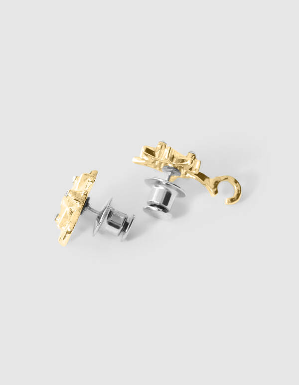 Star Jeans-Anstecknadel Gold SHOEBY ACCESSOIRES