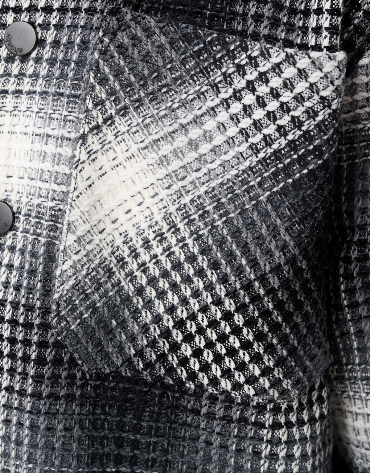 Schwere Karojacke Schwarz SHOEBY MEN