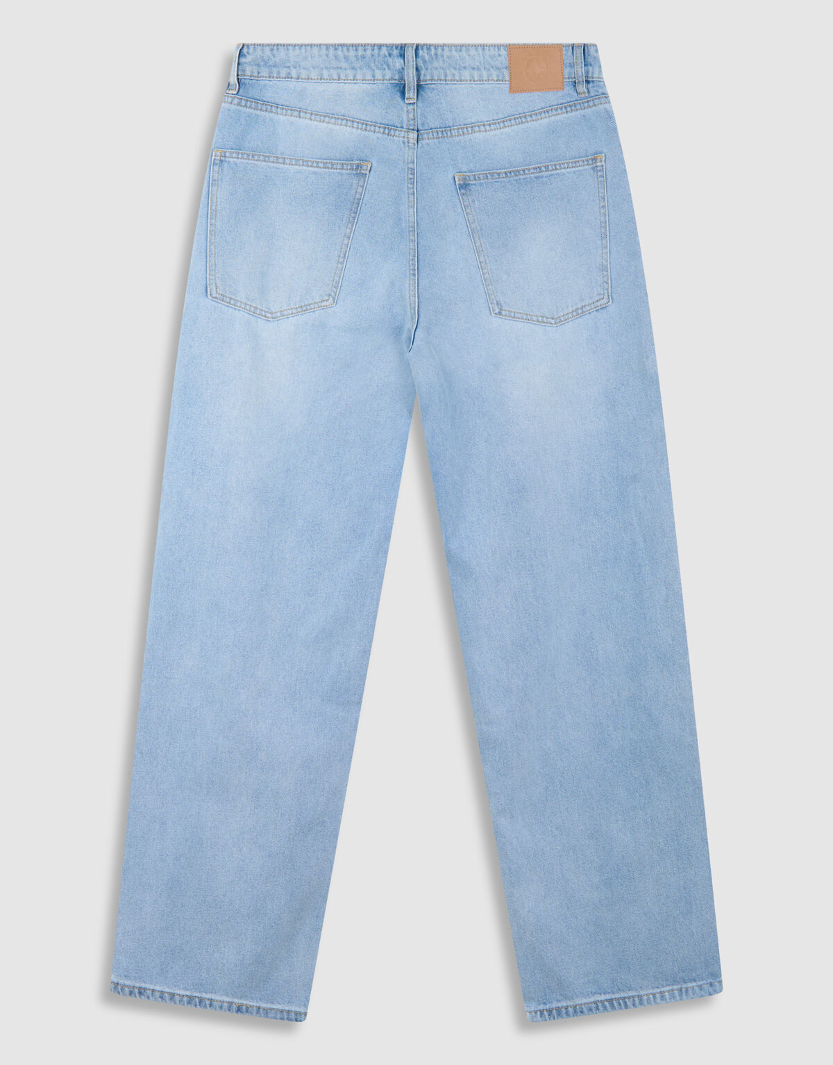 Baggy Fit Jeans Gebleicht L34 SHOEBY MEN