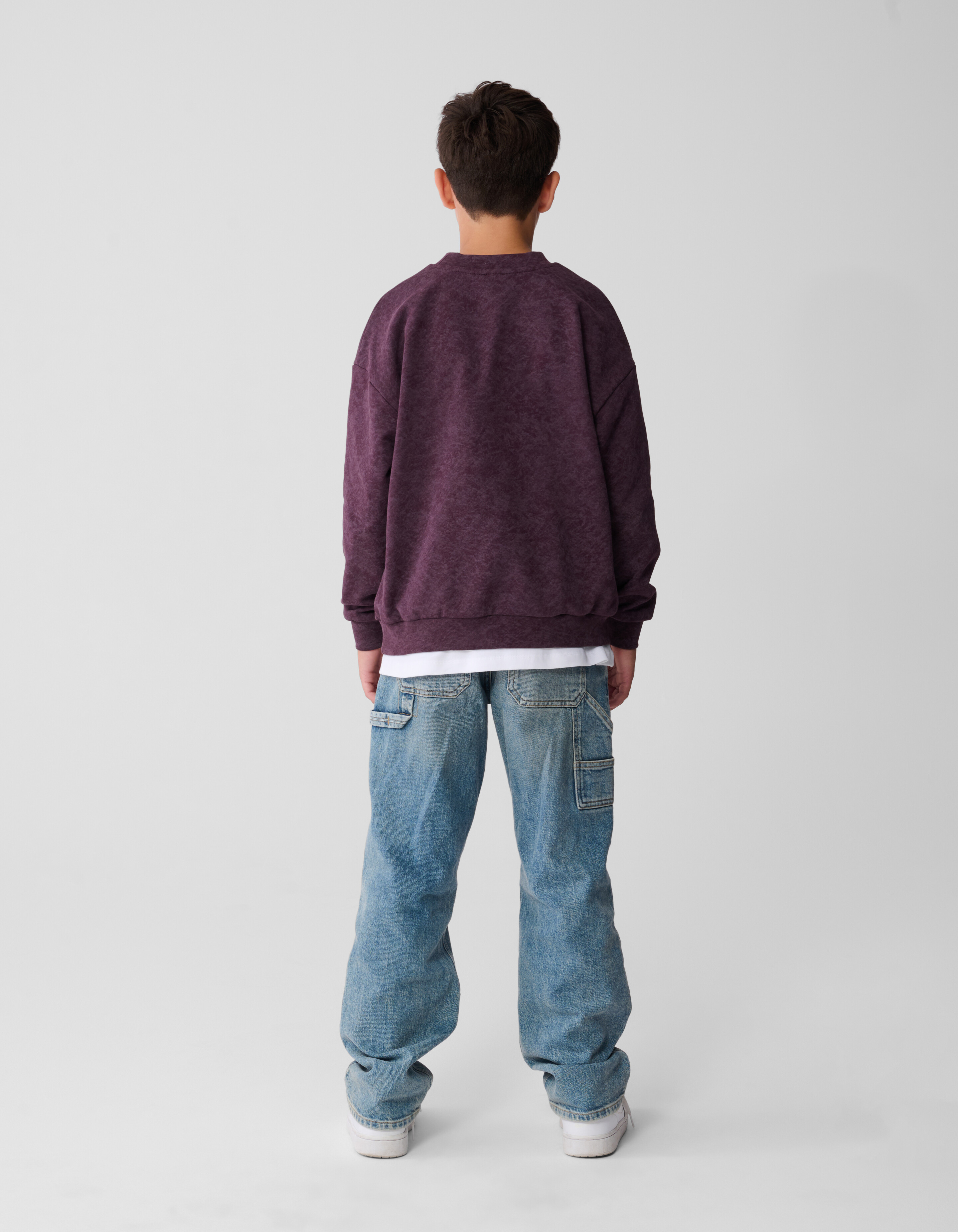 Connect Artwork Pullover Dunkelrot SHOEBY BOYS