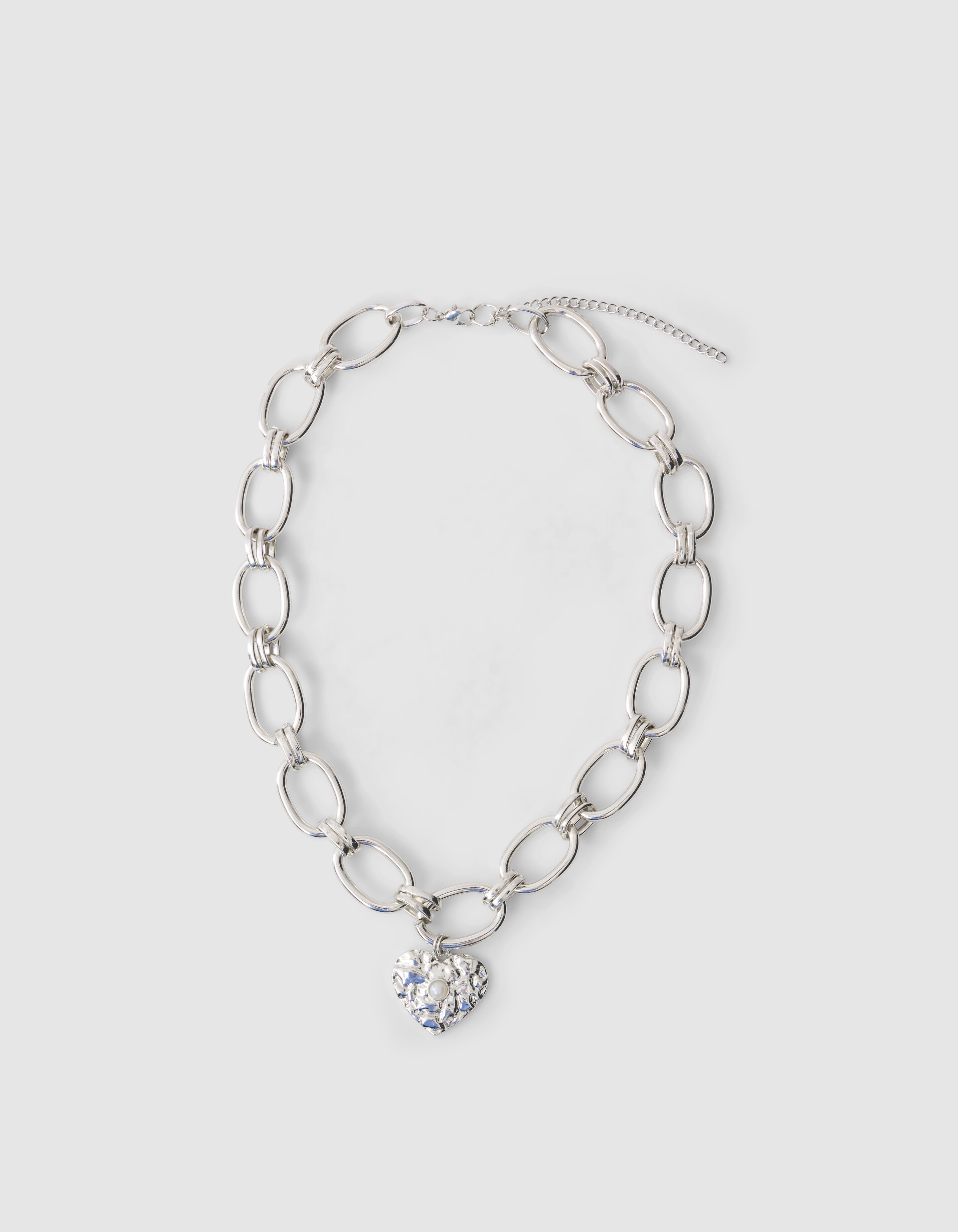 Herz-Halskette Silber SHOEBY ACCESSOIRES