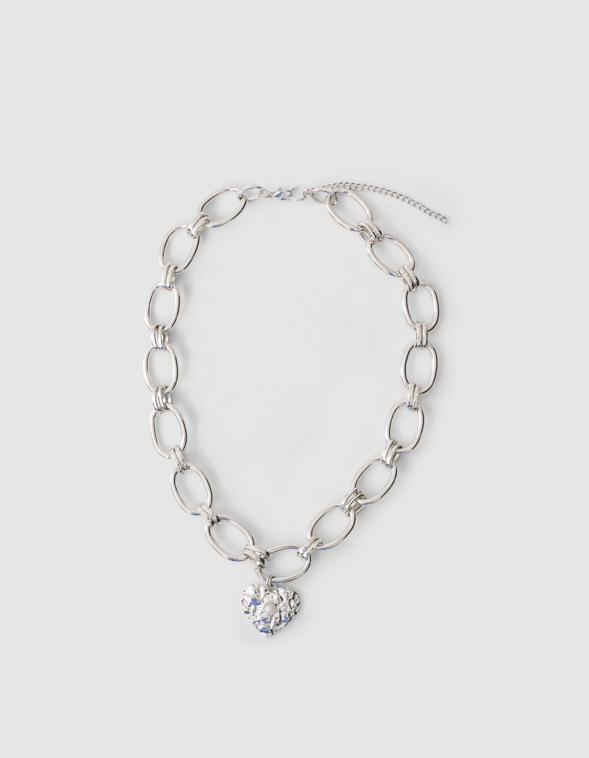 Herz-Halskette Silber SHOEBY ACCESSOIRES