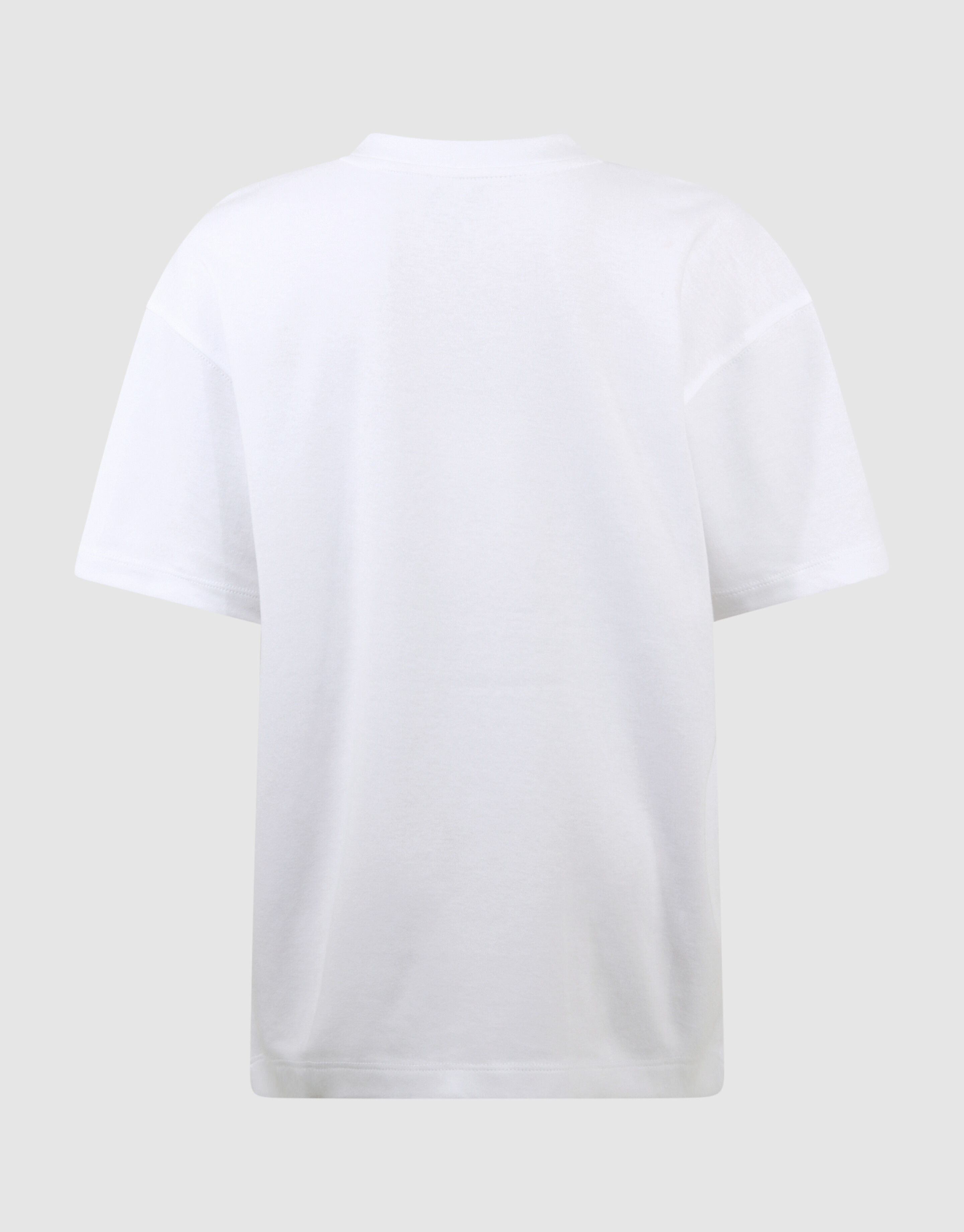 Basis Label T-shirt Wit SHOEBY BOYS