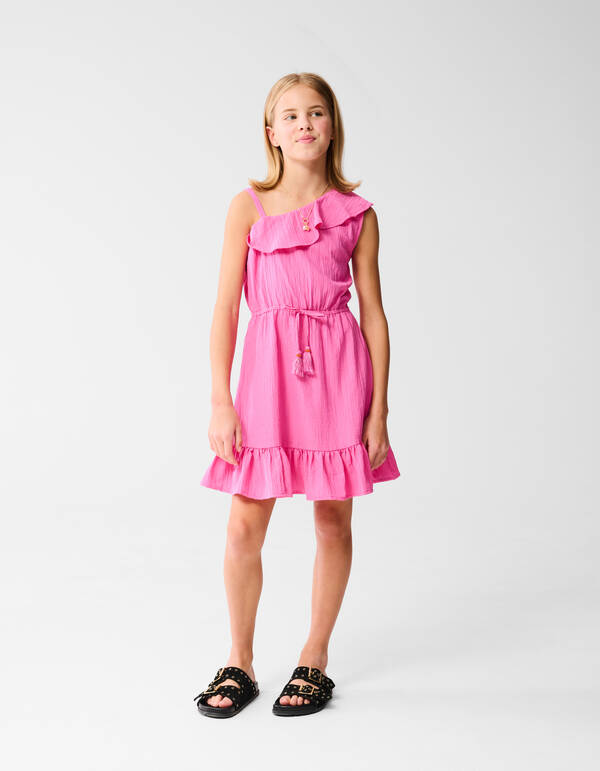 Ein-Schulter-Kleid Rosa SHOEBY GIRLS