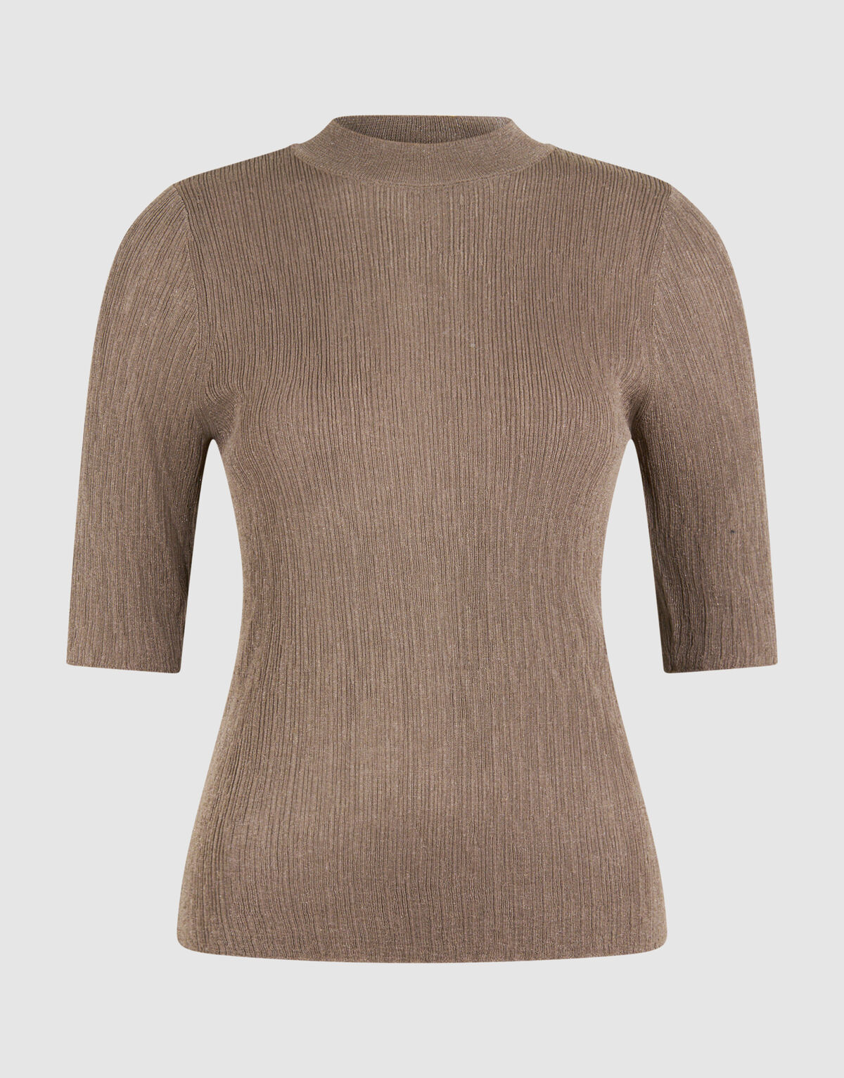 Lurex Struktur Top Khaki SHOEBY WOMEN